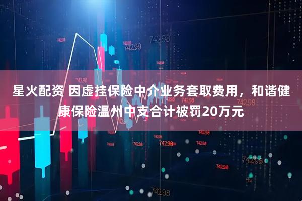 星火配资 因虚挂保险中介业务套取费用，和谐健康保险温州中支合计被罚20万元