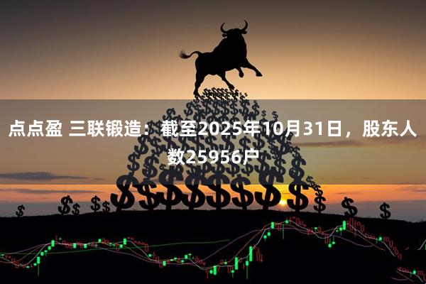 点点盈 三联锻造：截至2025年10月31日，股东人数25956户